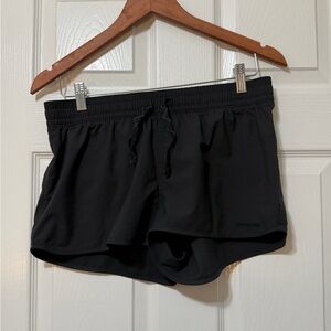 Patagonia Black Athletic Running Shorts